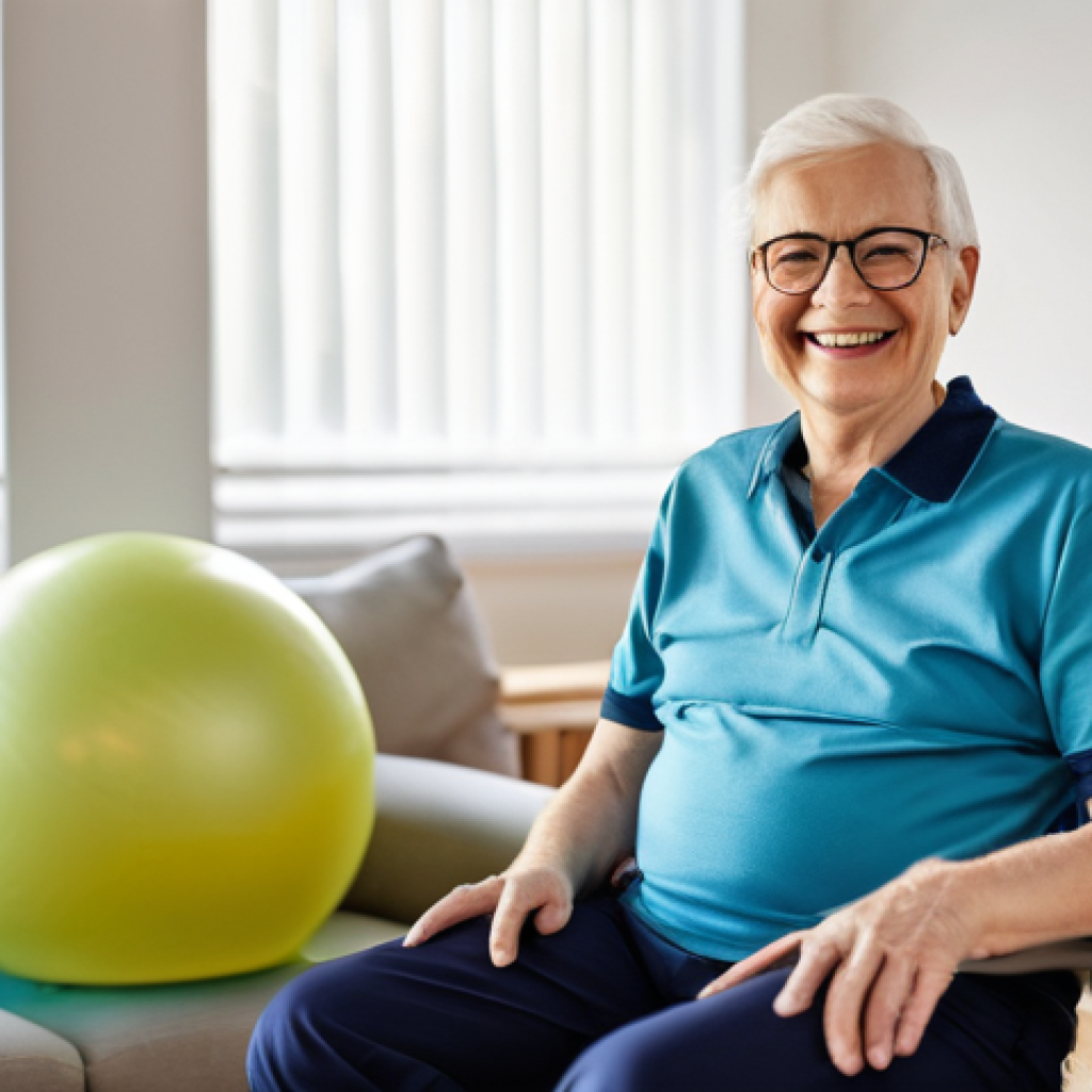 작업치료사로 성공하는 비법 - **Prompt Title: Innovative Telerehabilitation Session**
    **Image Prompt:** A brightly lit, modern...