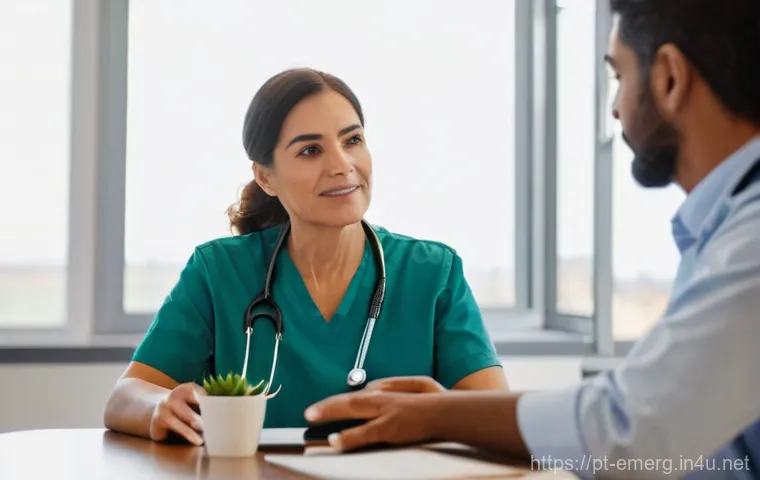 작업치료사의 전문 직업 윤리 - **Prompt: The Empowered Choice**
"A warm, medium shot photograph of a female occupational therap...