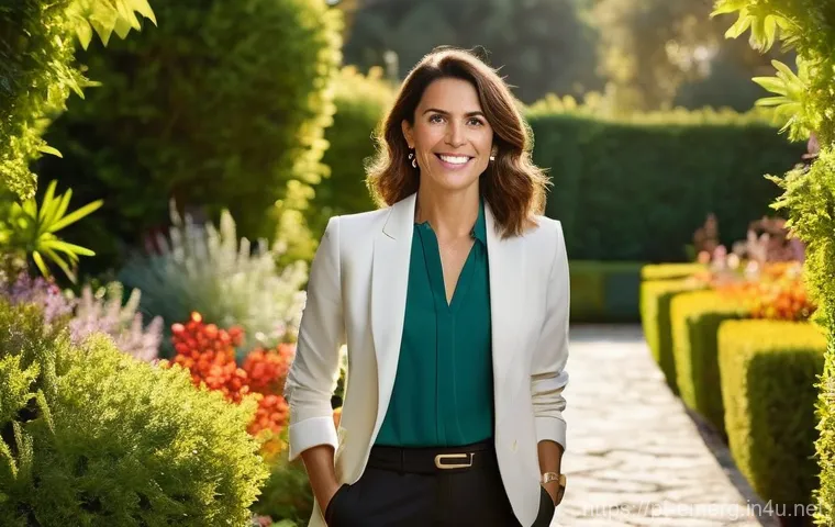 작업치료사의 이직 후 근무 경험 - **Prompt:** A Portuguese female occupational therapist, in her late 30s, stands confidently at the e...