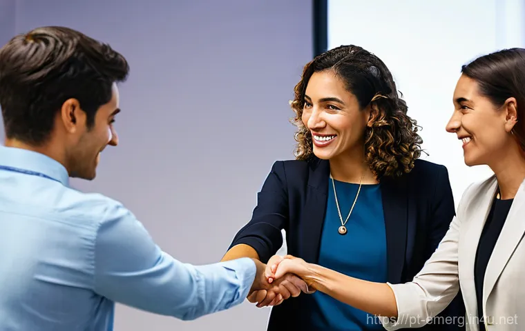 작업치료사 커뮤니티 추천 - **Professional Networking at a Conference:** A diverse group of professional occupational therapists...