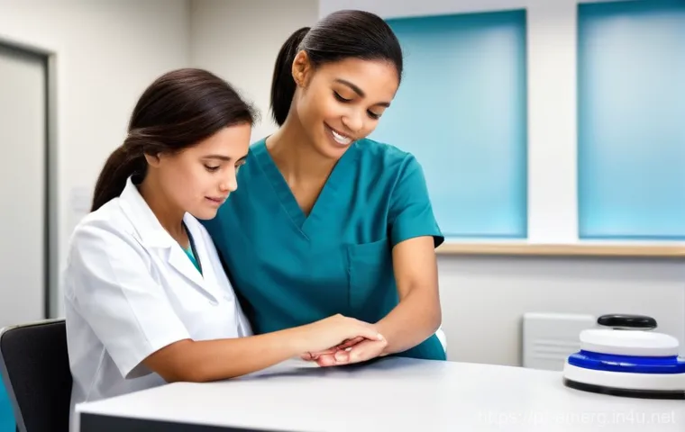 작업치료사의 자가 학습 관리법 - **Prompt 2: Collaborative Active Learning in Occupational Therapy**
"A diverse group of three Oc... 작업치료사의 자가 학습 관리법 - **Prompt 2: Collaborative Active Learning in Occupational Therapy**
"A diverse group of three Oc...