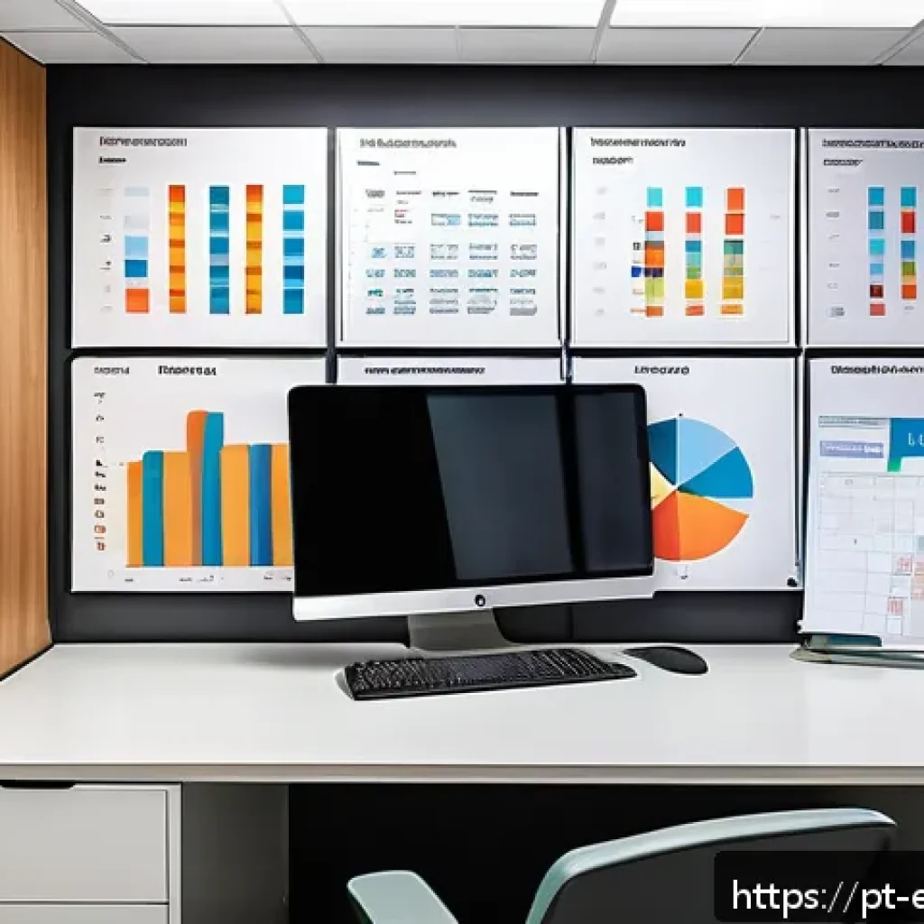 작업치료사의 환자 기록 관리 방법 - A modern occupational therapist’s clinical office featuring a clean, organized physical workspace wi...